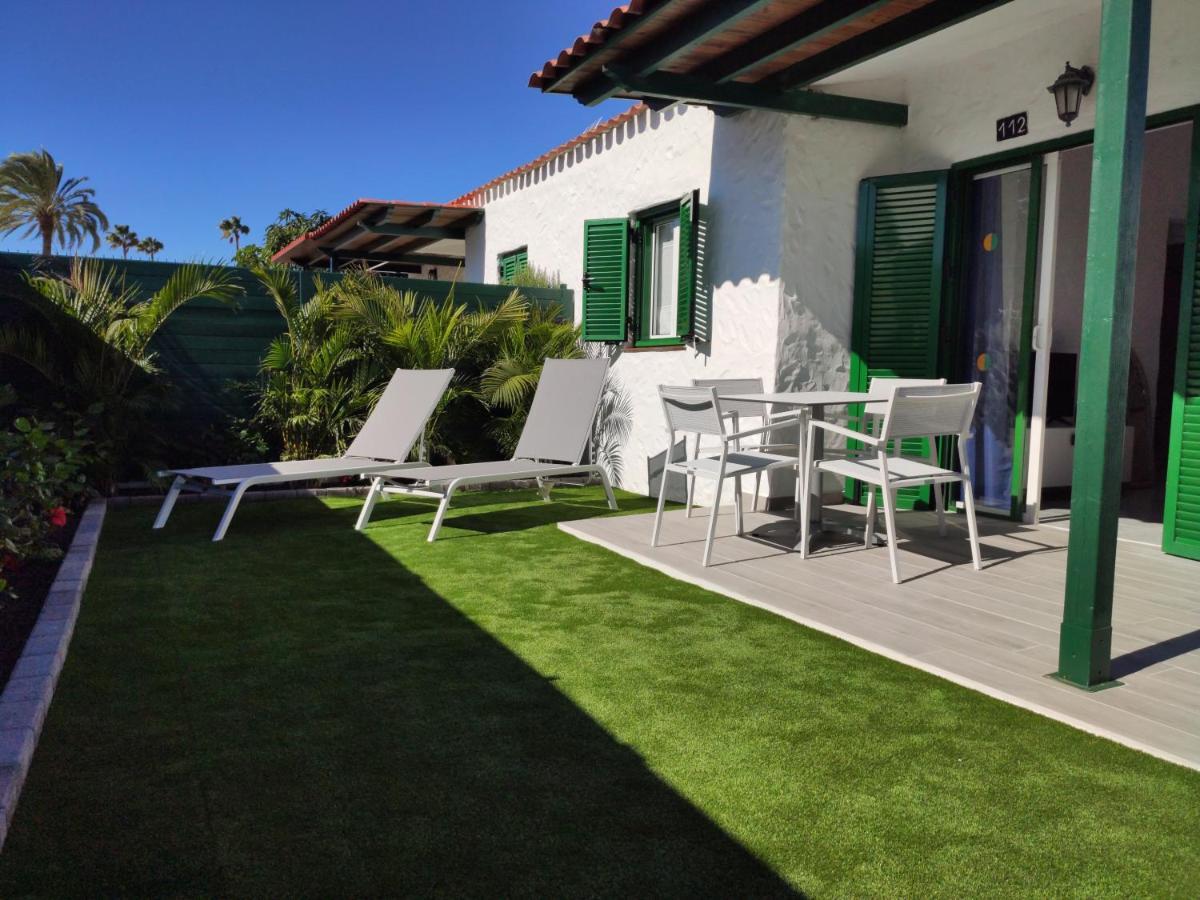 Private Bungalow A 200 Meters To Yumbo Center Maspalomas  Esterno foto