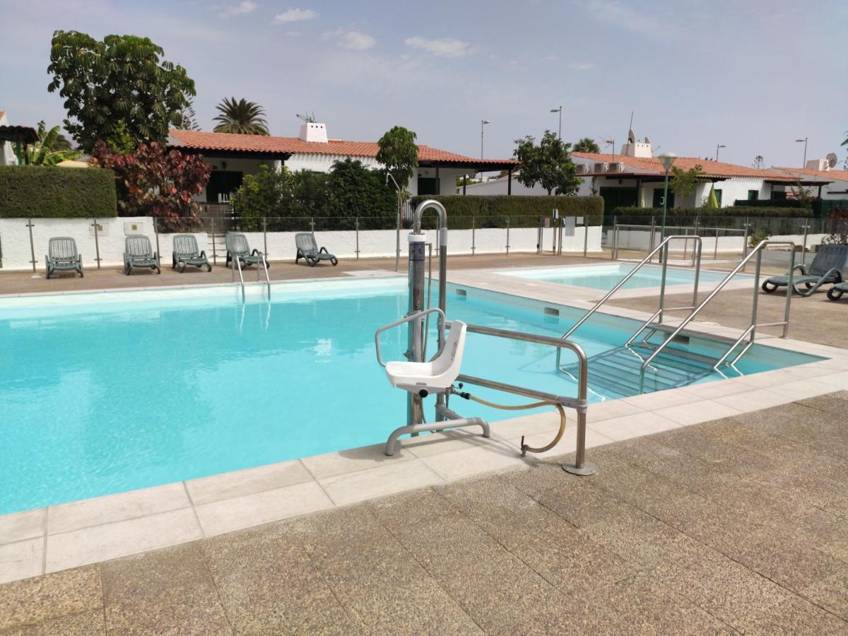 Private Bungalow A 200 Meters To Yumbo Center Maspalomas  Esterno foto