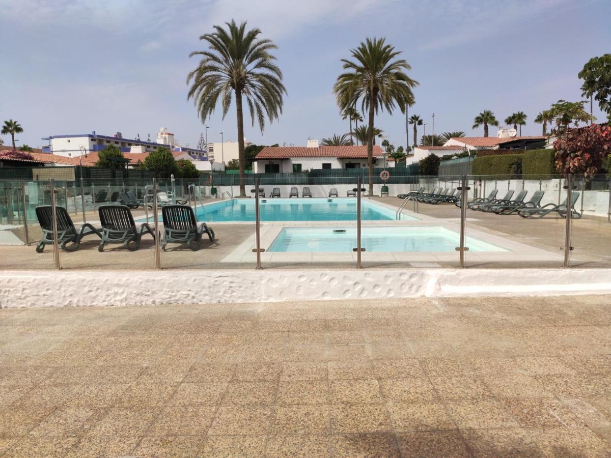 Private Bungalow A 200 Meters To Yumbo Center Maspalomas  Esterno foto