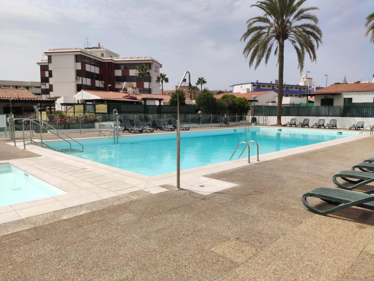 Private Bungalow A 200 Meters To Yumbo Center Maspalomas  Esterno foto
