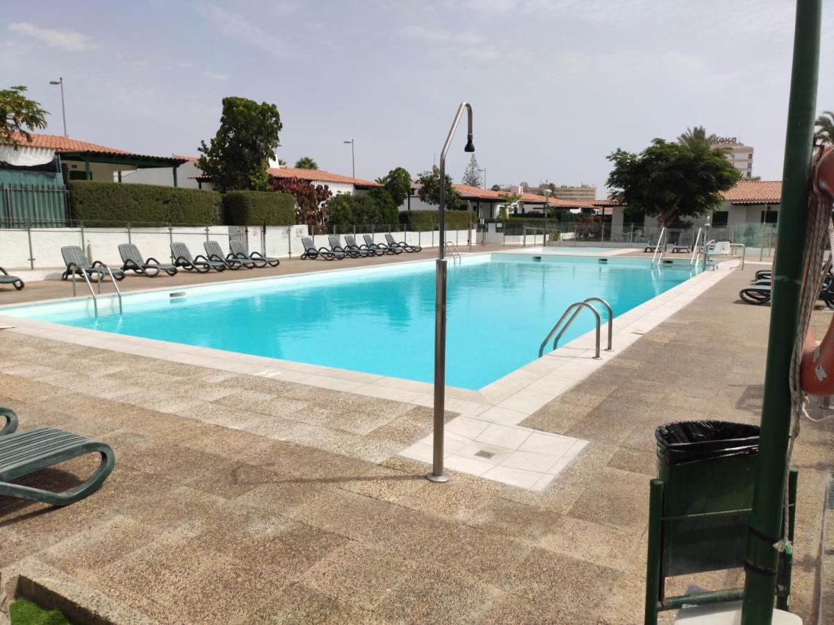Private Bungalow A 200 Meters To Yumbo Center Maspalomas  Esterno foto